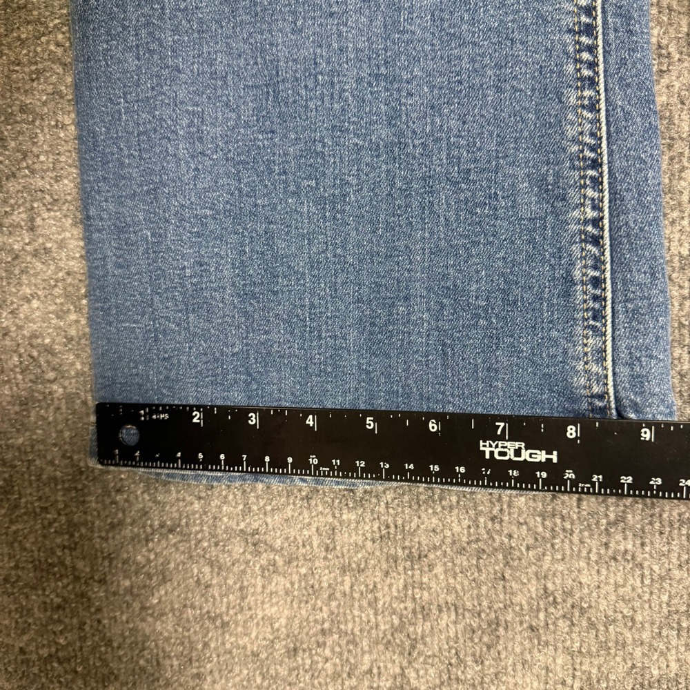 Gap 70s Flare High Rise Jeans Womens 26 2 Medium Indigo Patch Pocket Denim - Picture 9 of 12